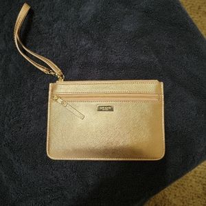 Rose gold Kate spade wristlet
